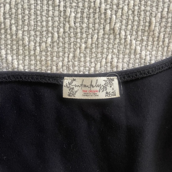 Intimately FP by Free People Va Va Voop Puff Black Bodysuit Size M - Picture 4 of 7